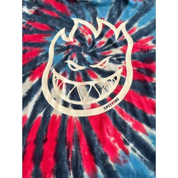 Spitfire Wheels Skateboarding Tie Dye T-Shirt size M - Picture 3 of 7